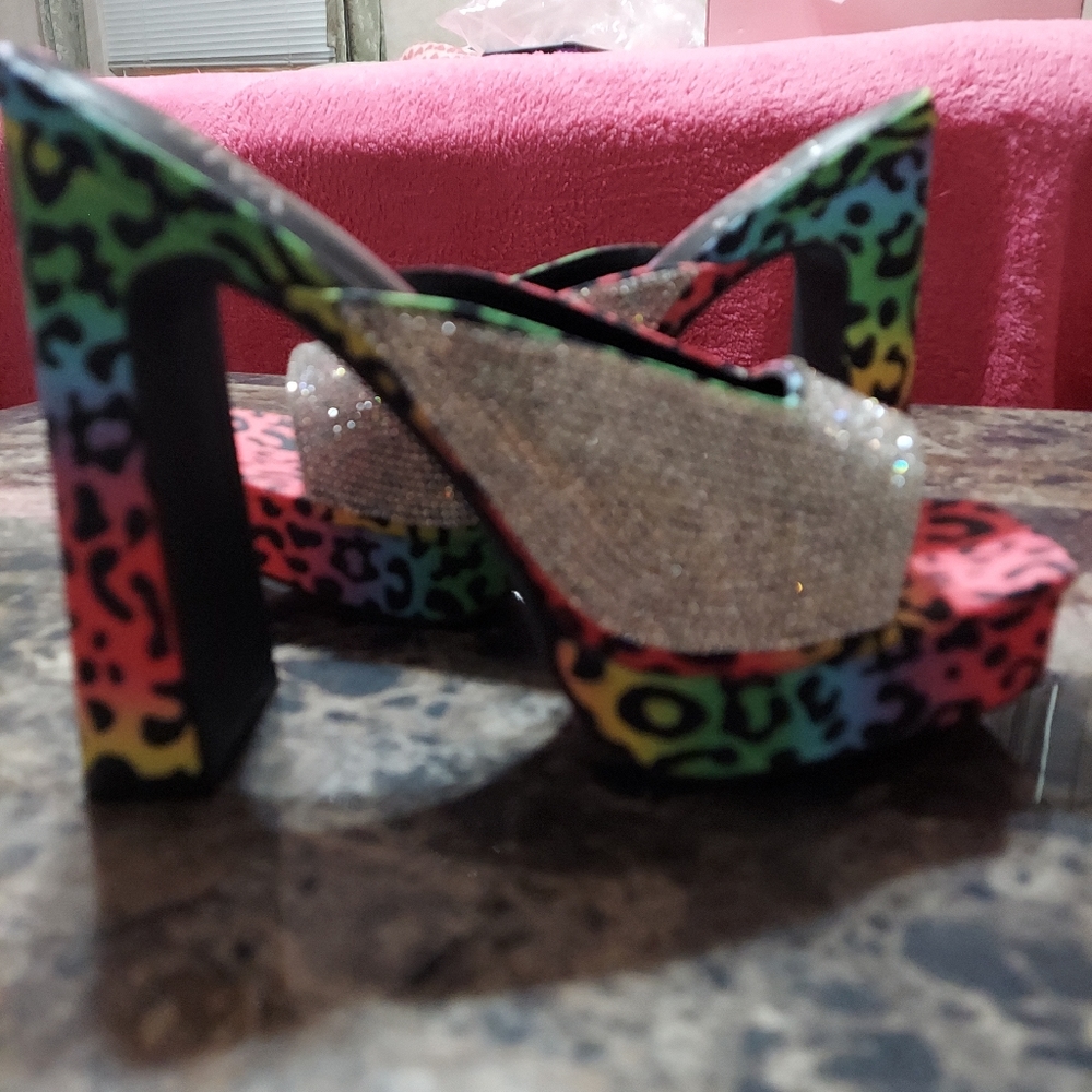 Lady Godiva multi 7 Leopard size 7